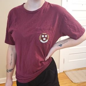 The League Harvard pocket tee